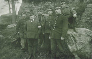 Nøytralitetsvaktene i Flekkefjord i 1905